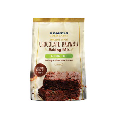 Bakels Gold Label Chocolate Lovers Chocolate Brownie Baking Mix 500g