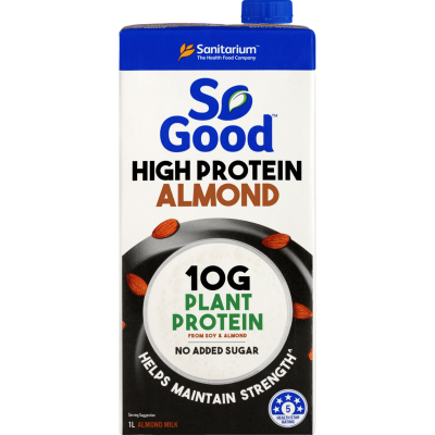 Sanitarium So Good High Protein Almond Milk 1l