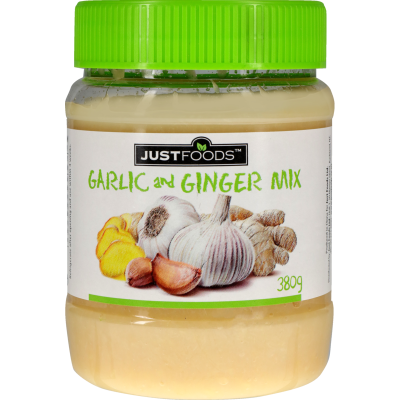 Just Foods Garlic And Ginger Mix 380g