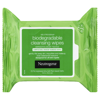 Neutrogena Biodegradable Cleansing Wipes 25pk