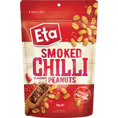 Eta Smoked Chilli Flavoured Peanuts 150g