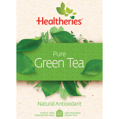 Healtheries Pure Green Tea Bags 40pk