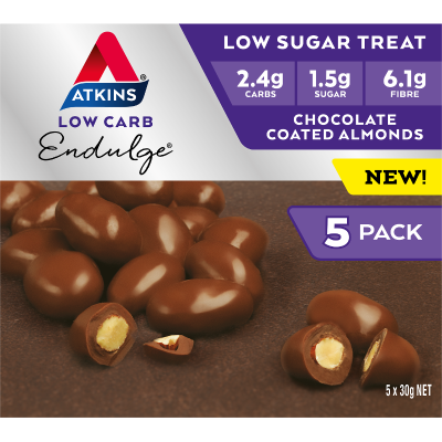 Atkins Endulge Chocolate Coated Almonds 150g