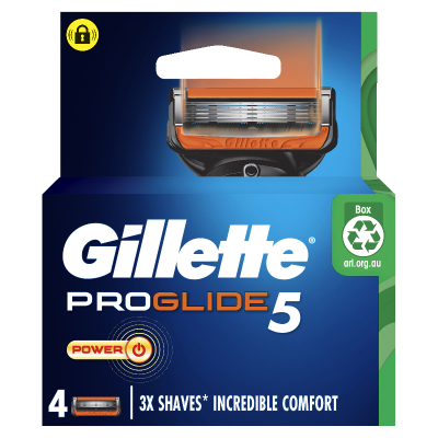 Gillette Proglide5 Razor Cartridges 4pk