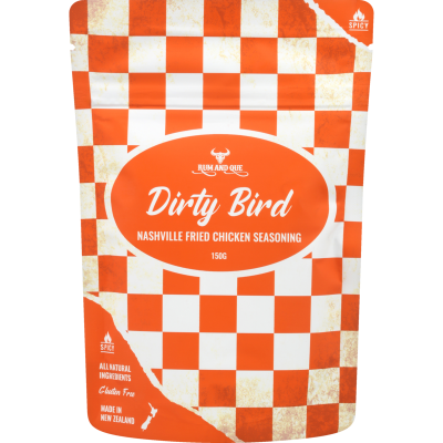 Rum and Que Dirty Bird Nashville Fried Chicken Seasoning 150g