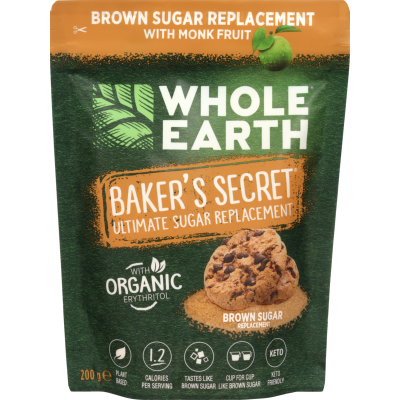 Whole Earth Monk Fruit Ultimate Brown Sugar Replacement 200g