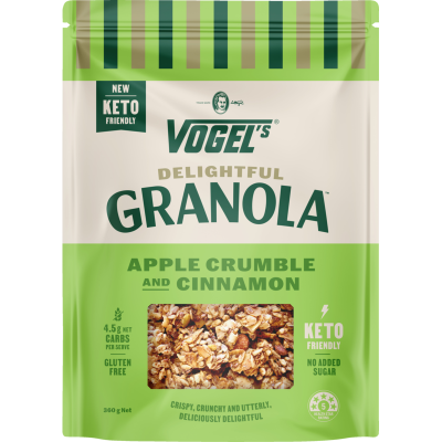 Vogel's Apple Crumble And Cinnamon Delightful Granola 360g