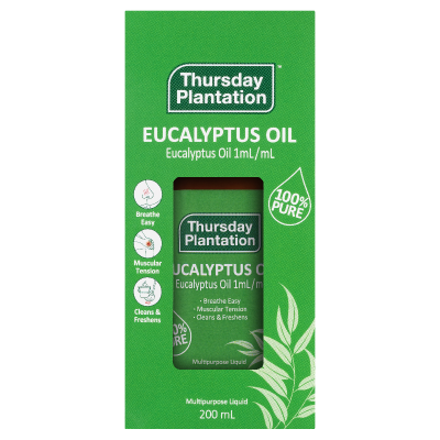 Thursday Plantation 100% Pure Eucalyptus Oil 200ml