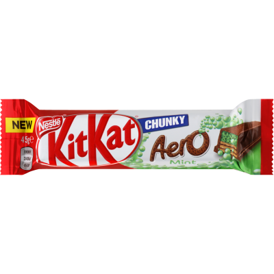 Nestle Kit Kat Aero Mint Chocolate Bar 45g