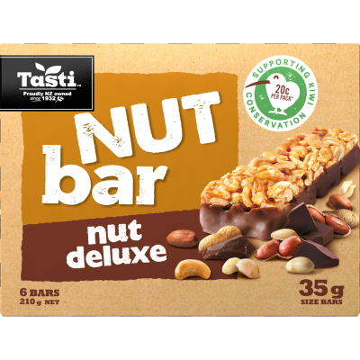 Tasti Deluxe Nut Bars 210g