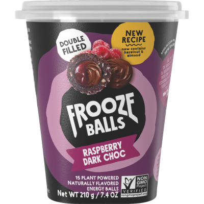 Frooze Balls Raspberry Dark Choc Plant Powered Energy Balls 210g