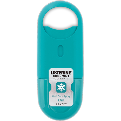 Listerine Pocketmist Coolmint Oral Care Spray 7.7ml