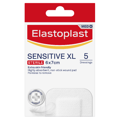 Elastoplast Sensitive Xl Dressing 5pk