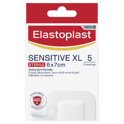 Elastoplast Sensitive XL Dressings 5pk