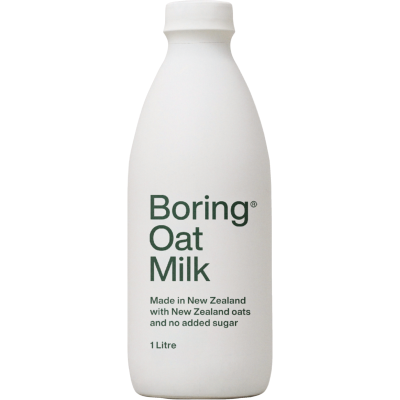 Boring No Added Sugar Oat Milk 1l