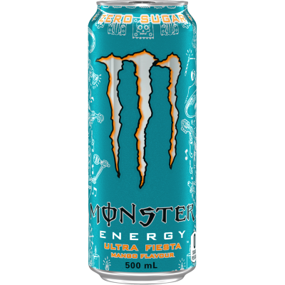 Monster Ultra Fiesta Mango Flavour Zero Sugar Energy Drink 500ml