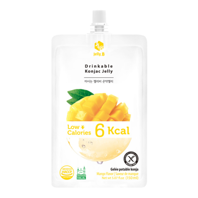 Jelly.B Mango Flavour Drinkable Konjac Jelly 150ml