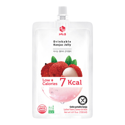 Jelly.B Lychee Flavour Drinkable Konjac Jelly 150ml