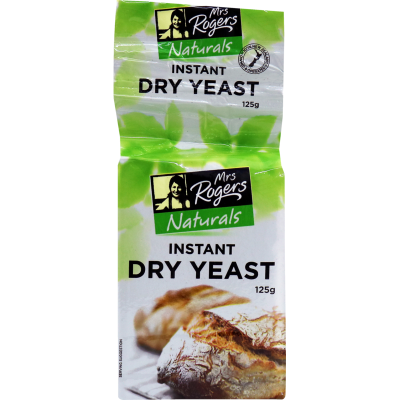 Mrs Rogers Instant Dry Yeast 125g