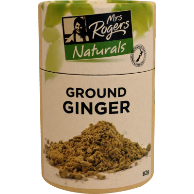 Mrs Rogers Naturals Ground Ginger Canister 82g