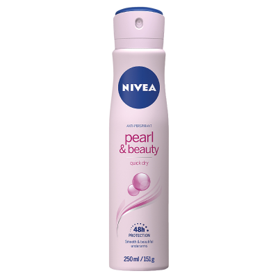 Nivea Pearl & Beauty Quick Dry 48hr Anti-Perspirant 250ml