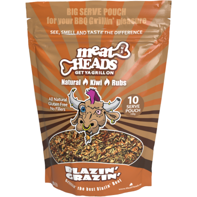 Meat Heads Blazin' Grazin' Beef BBQ Spice Rub 100g