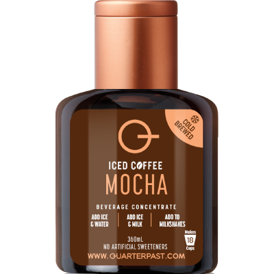Quarterpast Iced Coffee Mocha Beverage Concentrate 360ml