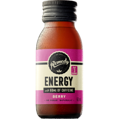 Remedy Energy Berry With Caffeine 60ml