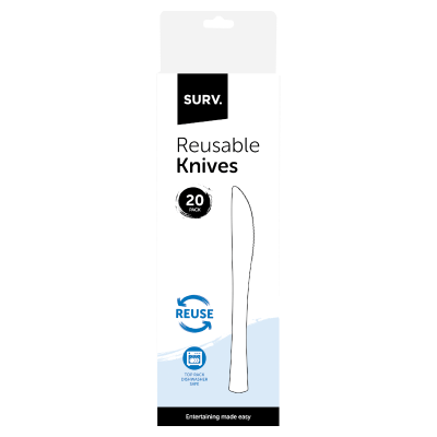 Surv Reusable Knives 20ea