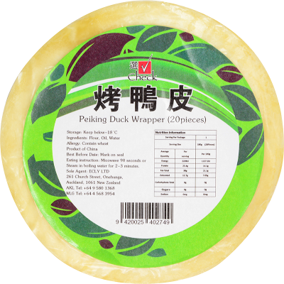 Check Peiking Duck Wrappers 180g
