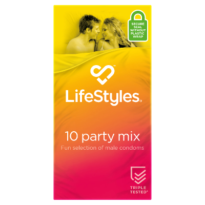 Lifestyles Party Mix Condoms 10pk