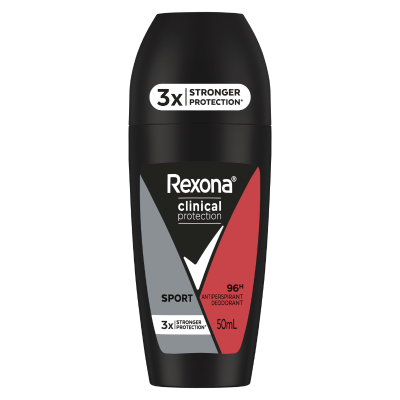 Rexona Men Clinical Protection Sport 96Hr Antiperspirant Deodorant 50ml