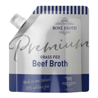 The Little Bone Broth Company Grass Fed Beef Broth 500ml