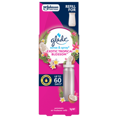 Glade Sense & Spray Exotic Tropical Blossoms Air Freshener Refill 12g