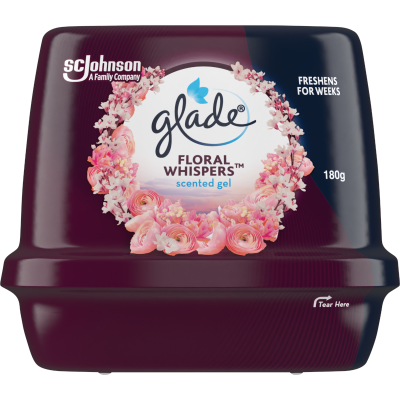 Glade Floral Whispers Scented Gel Air Freshener 180g