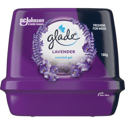 Glade Lavender Scented Gel Air Freshener 180g
