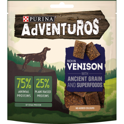 Purina Adventuros Dog Training Bites with Venison 120g