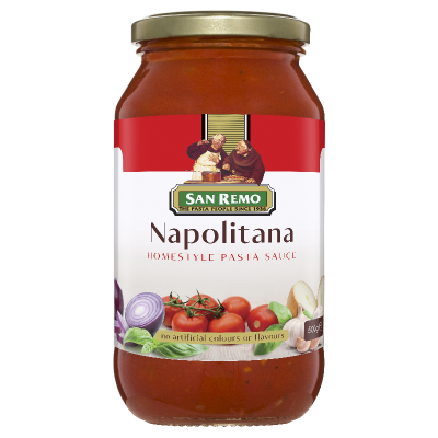 San Remo Napolitana Homestyle Pasta Sauce 500g