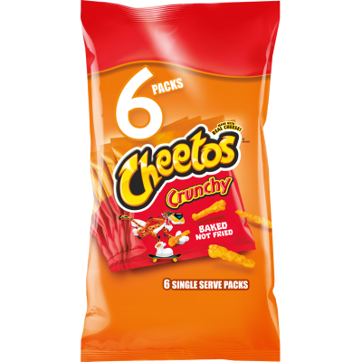 Cheetos Crunchy 6 x 19g