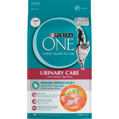 Purina ONE Urinary Care With Chicken Dry Cat Food 1.4kg