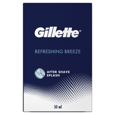 Gillette Refreshing Breeze After Shave Splash 50ml