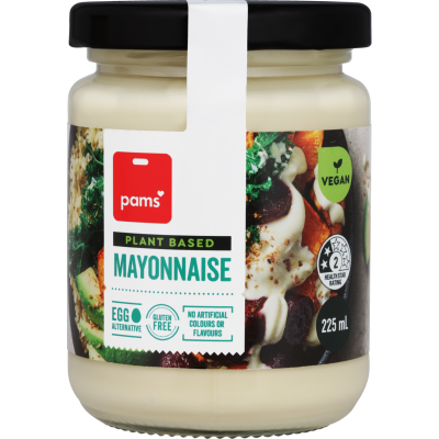 Pams Plant Based Mayonnaise 225ml