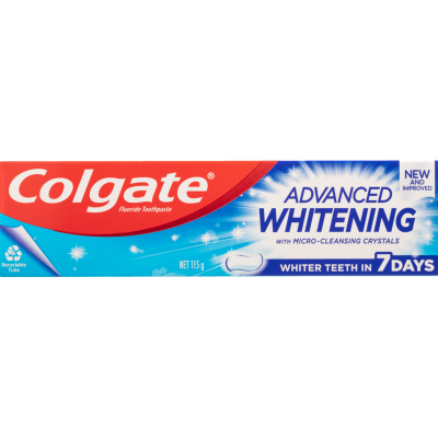 Colgate Advanced Whitening Toothpaste 115g