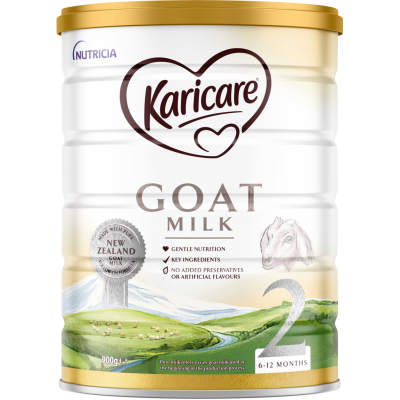 Karicare Goat Milk 2 Baby Follow-On Formula From 6-12 Months 900g