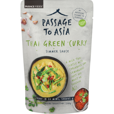 Passage to Asia Thai Green Curry Simmer Sauce 200g