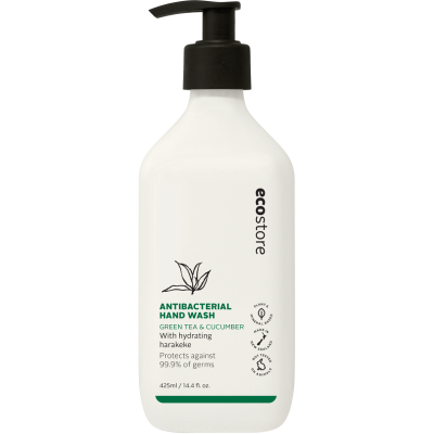 Ecostore Green Tea & Cucumber Pump Antibacterial Hand Wash 425ml