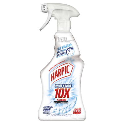 Harpic White & Shine Atlantic Burst Scent Toilet Cleaner 500ml