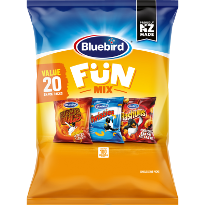 Bluebird Fun Mix Snack Pack 20pk