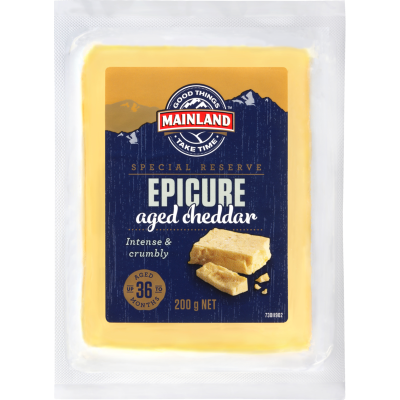 Mainland Epicure Special Reserve Cheddar Cheese 200g