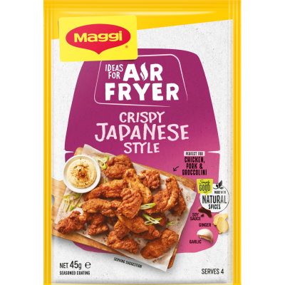 Maggi Air Fryer Crispy Japanese Style Seasoned Coating 45g